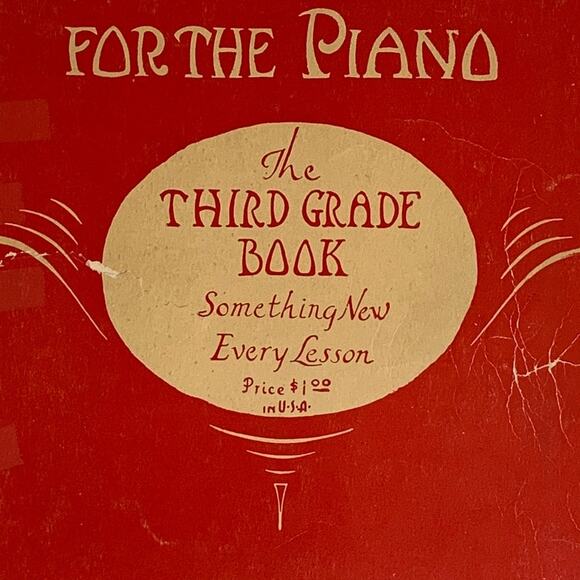 Vintage John Thompson's Modern Course for the Piano Third Grade Book from 1938 - Picture 3 of 12